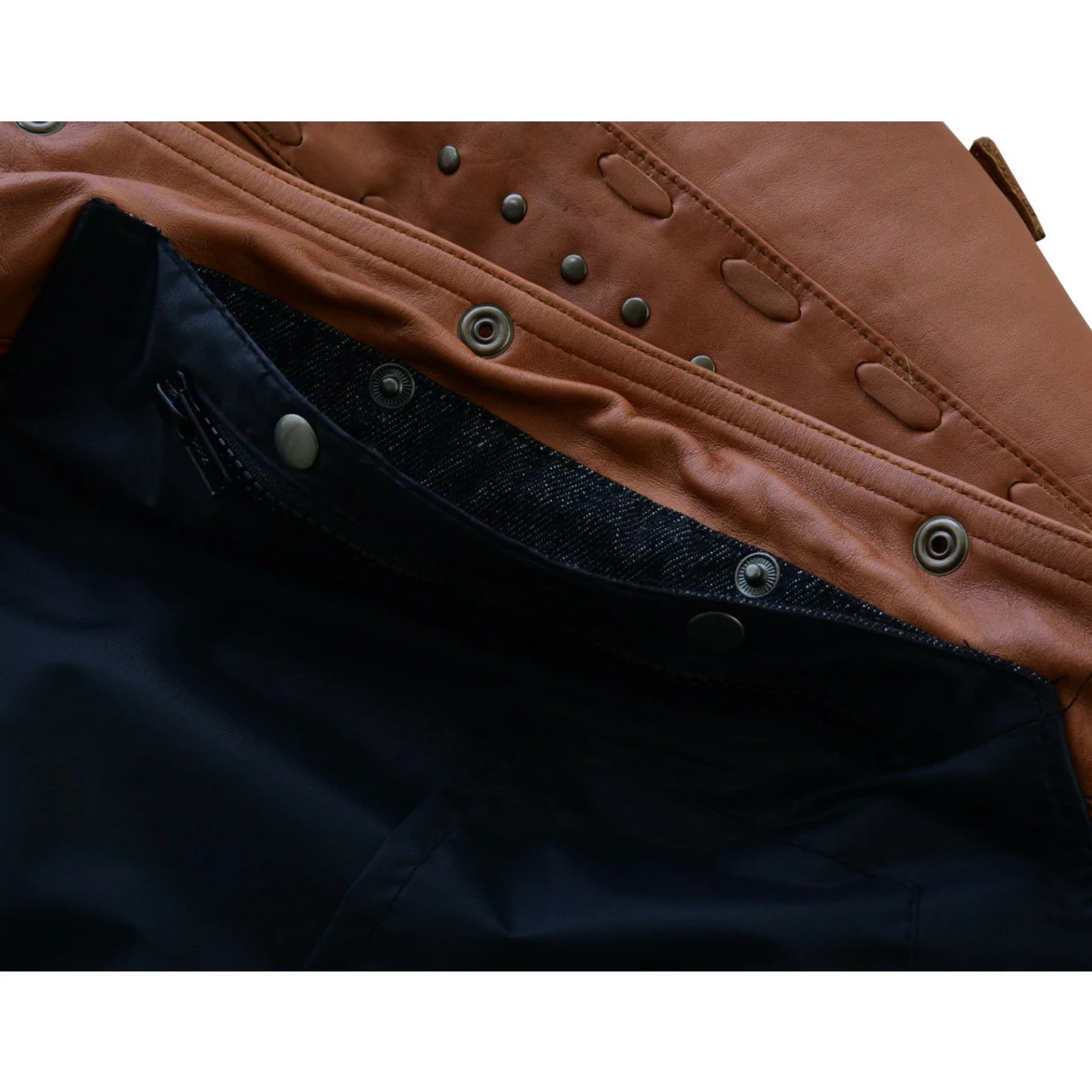 High Mileage HML1103T 'Roxy' Ladies Premium Brown Vest With Fringes And Rivets 7 High Mileage HML1103T 'Roxy' Ladies Premium Brown Vest With Fringes And Rivets - Image 5