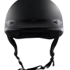 Detour Helmets D.O.T. Flat Black Half Helmet For Motorcycle Riders With Visor 1 Detour Helmets D.O.T. Flat Black Half Helmet For Motorcycle Riders With Visor -Motorcycle Helmets Shop 69192 35380.1661286362