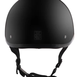 Detour Helmets D.O.T. Gloss Black Half Helmet For Motorcycle Riders With Visor -Motorcycle Helmets Shop 69199 78806.1661286247