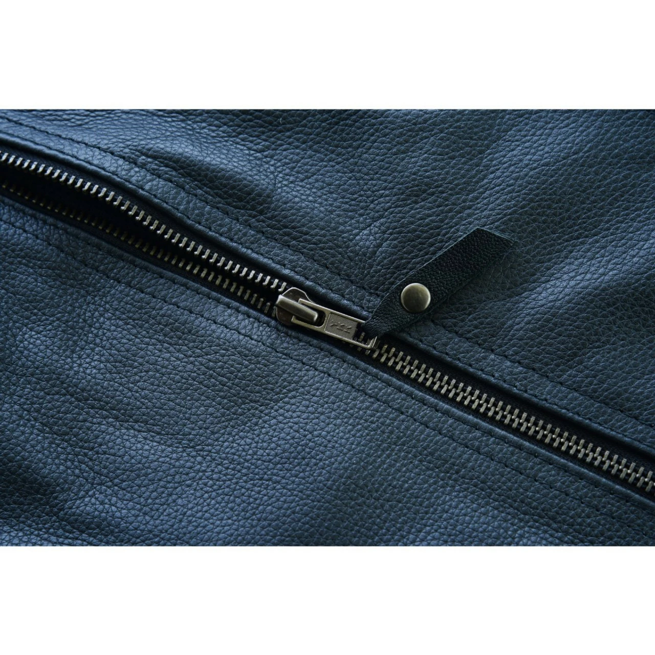 High Mileage HML1037B Womens Black Premium Cowhide Biker Motorcycle Leather Vest With Buckles 9 High Mileage HML1037B Womens Black Premium Cowhide Biker Motorcycle Leather Vest With Buckles - Image 7