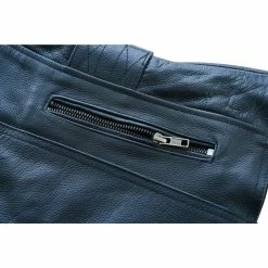 High Mileage HML1037B Womens Black Premium Cowhide Biker Motorcycle Leather Vest With Buckles 20 High Mileage HML1037B Womens Black Premium Cowhide Biker Motorcycle Leather Vest With Buckles -Motorcycle Helmets Shop 69209 67841.1661286558