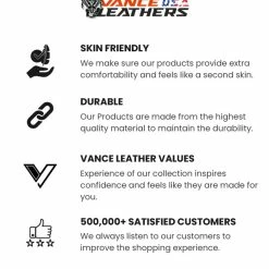 Vance VB919BK Men's Black Denim Collarless Motorcycle Vest -Motorcycle Helmets Shop 69786 52566.1661286330