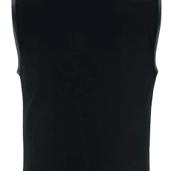 Vance VB919L Denim Black Collarless Club Vest With Leather Trims -Motorcycle Helmets Shop 69947 62690.1661286324