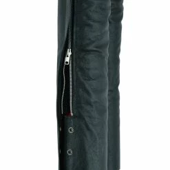 Mens Black Premium Cowhide Biker Motorcycle Leather Chap Pants / Overpants -Motorcycle Helmets Shop DeepPockekOverpantLegZipperChaps 600x 46252.1671479268