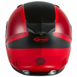 GMax Youth GM-49Y Hail Snow Helmet -Motorcycle Helmets Shop gmax youth gm 49y hail snow helmet red black back view 59579.1572347661