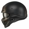 Scorpion Covert X Tribe Helmet -Motorcycle Helmets Shop scorpion covert x tribe helmet black brown side view 60298.1646895960
