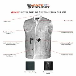 SOA Style Black Denim Club Vest 11 SOA Style Black Denim Club Vest -Motorcycle Helmets Shop teammtrcycl09 07 2022infographic 59572.1677496473